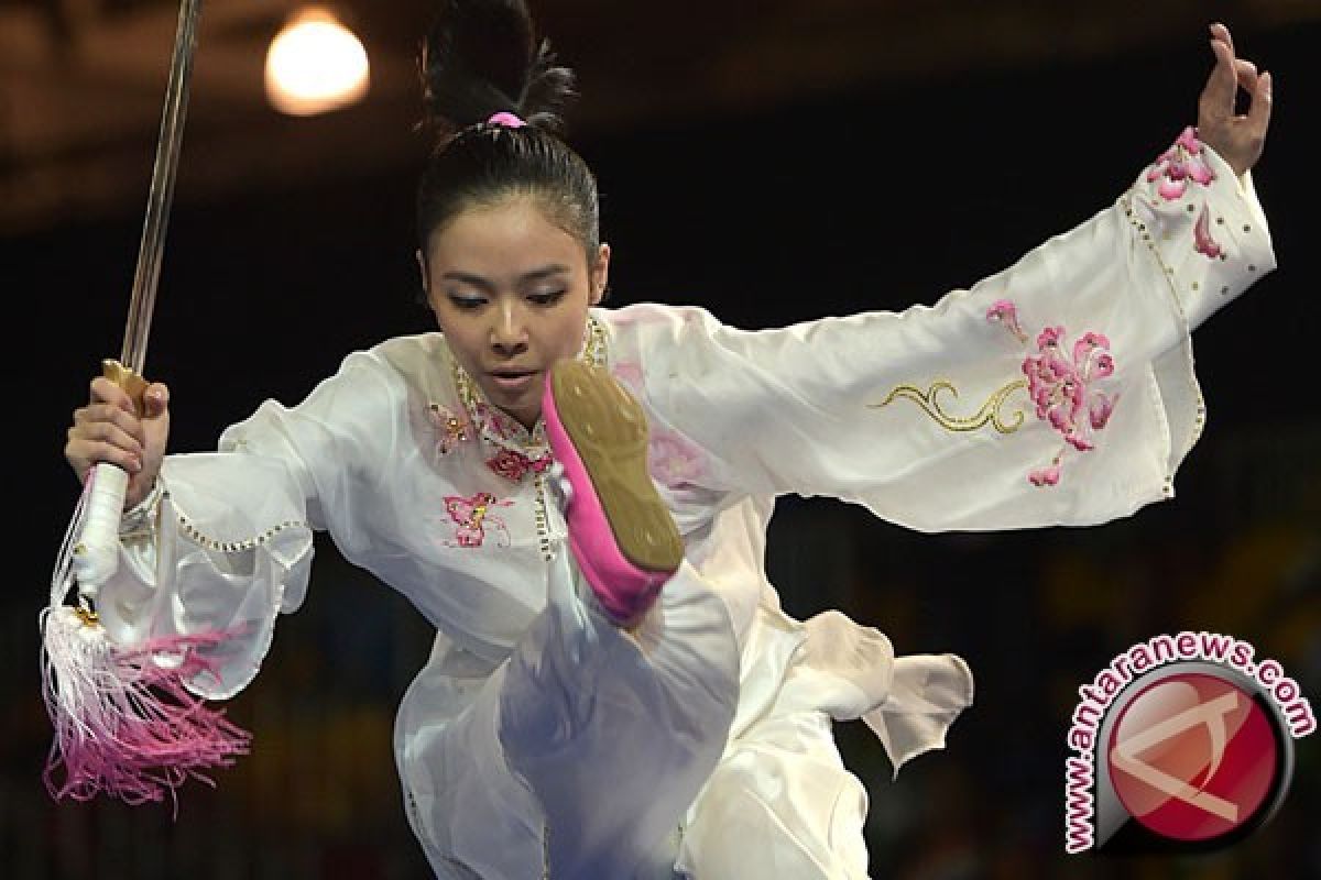 Lindswell Kwok unggul dalam penyisihan Taijiquan putri