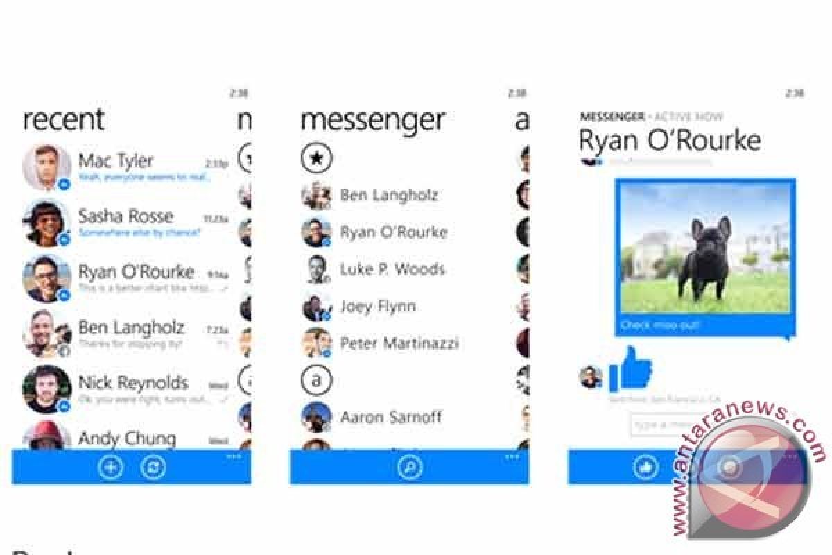 Facebook Messenger Tercatat 1 Miliar Kali Unduhan