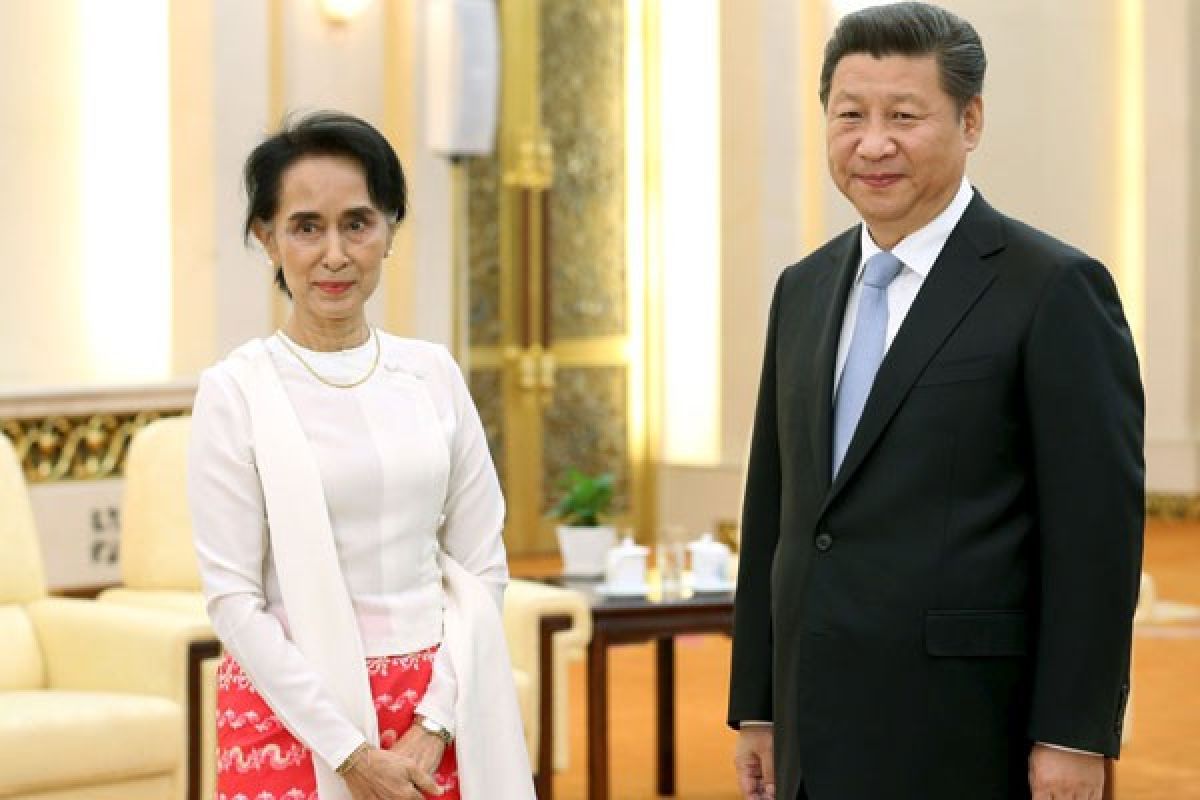 Presiden Xi melawat ke Myanmar