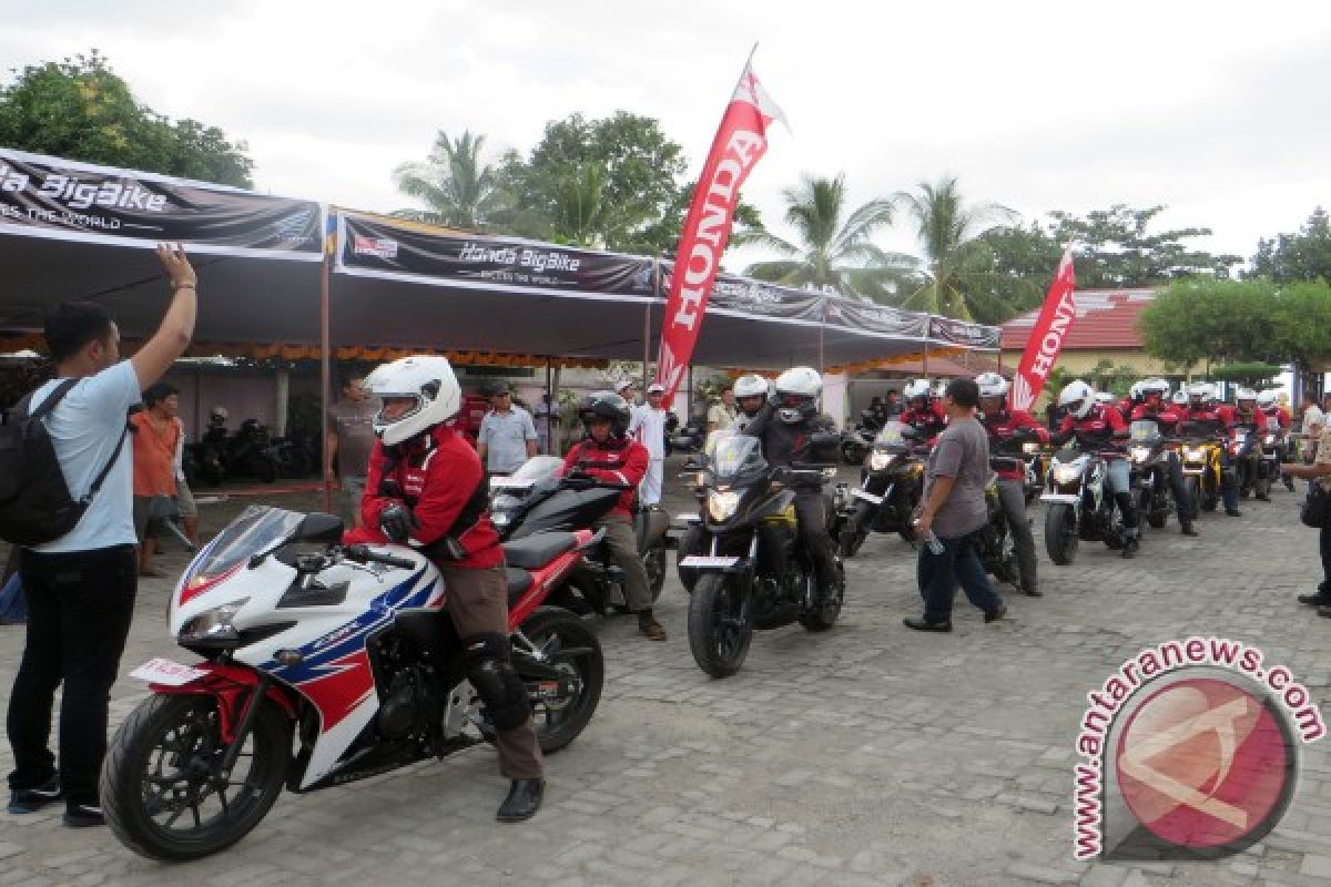 AHM Ajak Pembeli "Big bike Honda" Jelajah Bali-Lombok