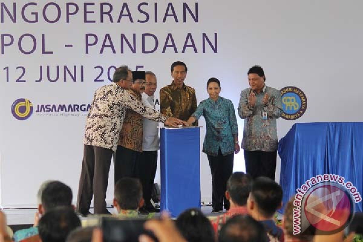 Presiden Jokowi akan resmikan Tol Gempol-Pandaan