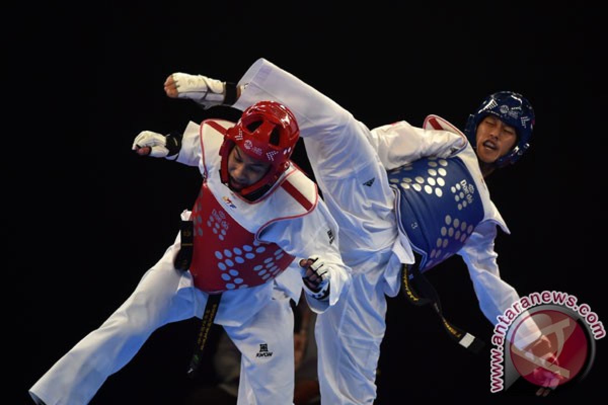 PON 2016 - Jawa Barat juga sabet emas dari taekwondo