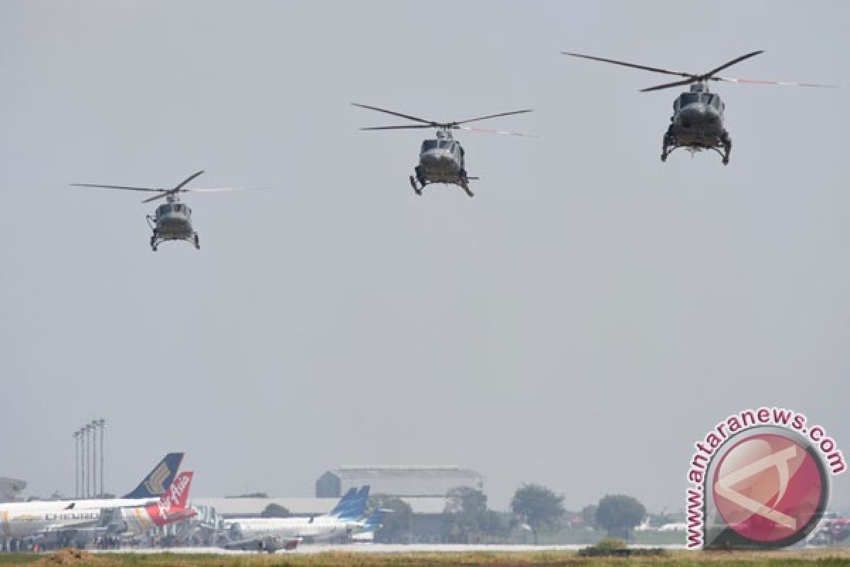 HELI JATUH - Markas besar TNI pastikan cuaca penyebabnya