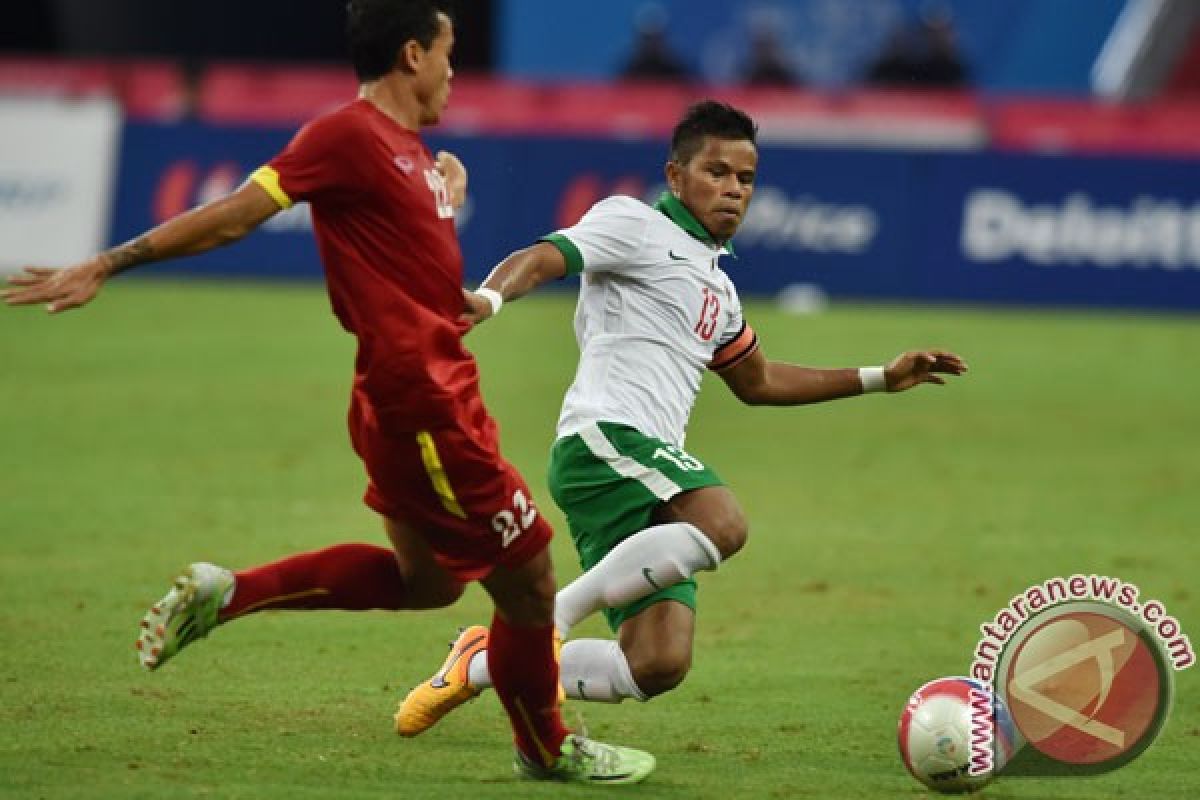 Timnas Indonesia menyerah 2-3 atas Vietnam