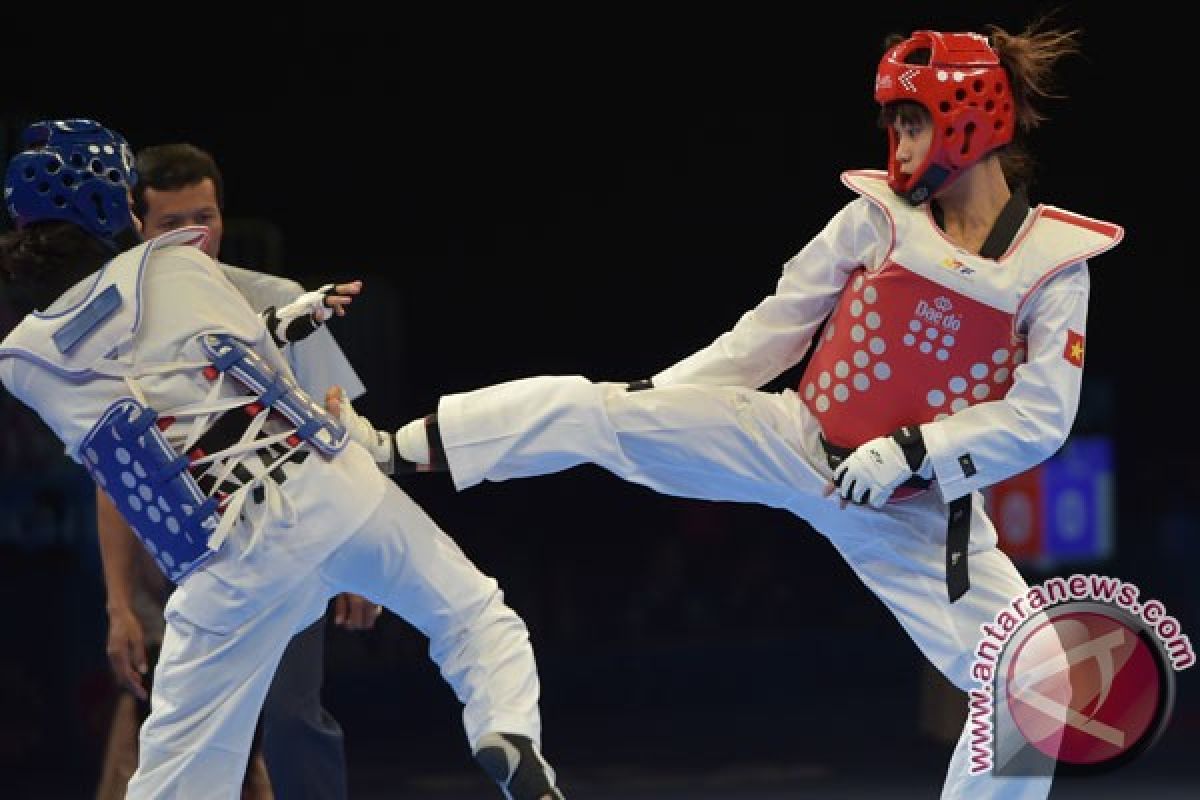 Taekwondoin Indonesia gondol empat emas dari Jepang