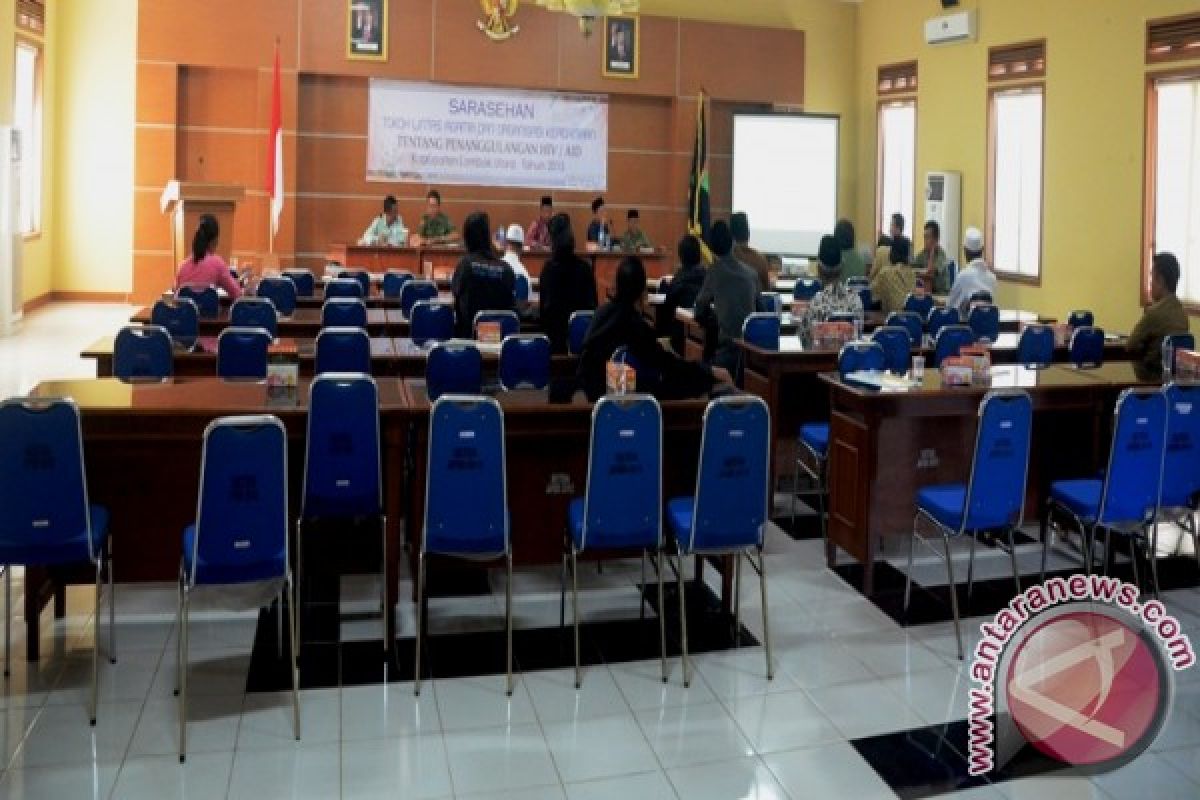 Wabup Lombok Utara kecewa sarasehan aids sepi