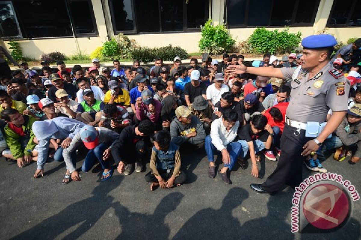 Polisi Bandung jaring 253 preman
