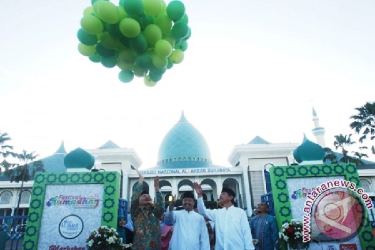 Wagub Jatim Mainkan Kentongan Buka Festival Ramadhan