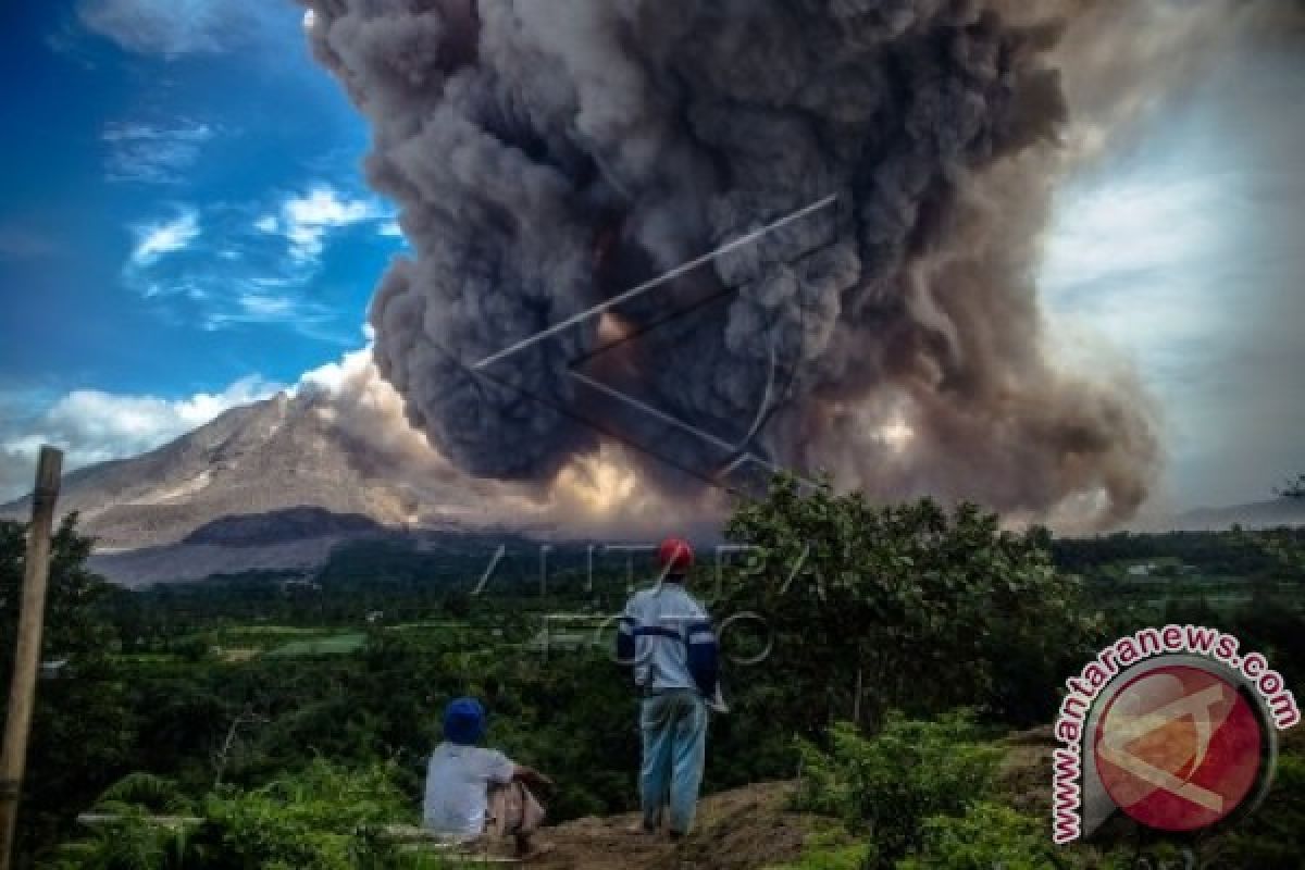 Lagi, erupsi besar terjadi pada Gunung Sinabung