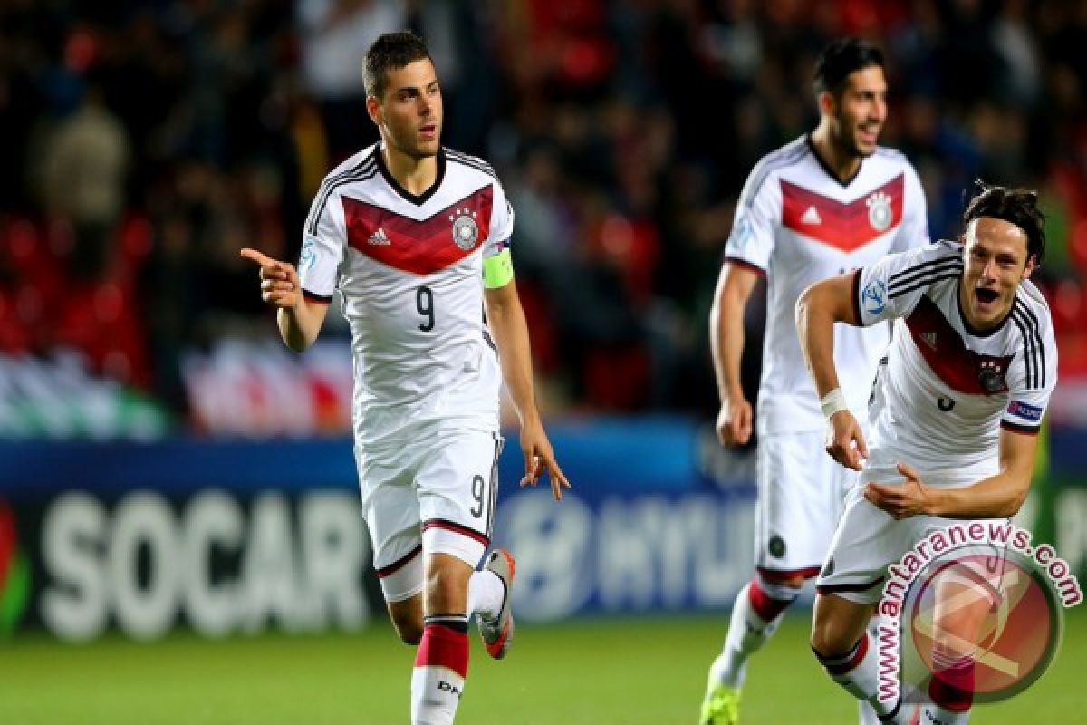 Euro U-21: Jerman libas Denmark tiga gol tanpa balas