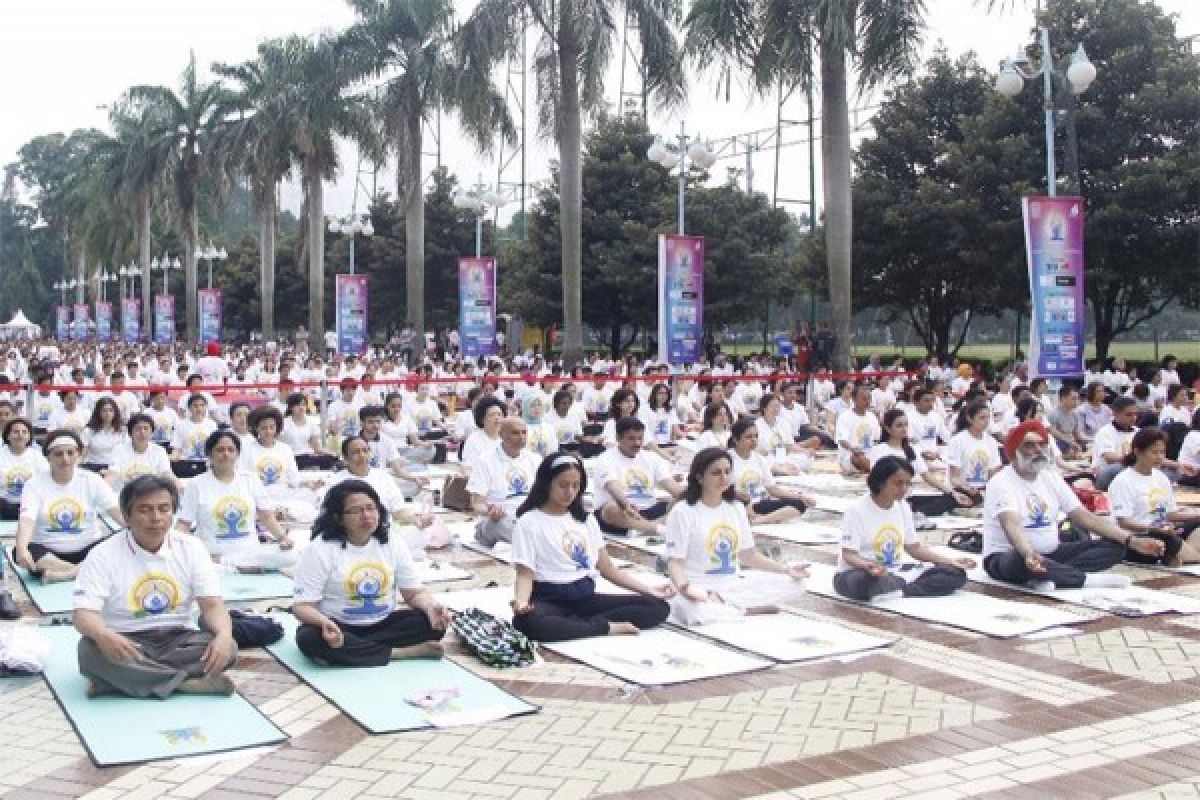 International Day of Yoga Celebrations in Jakarta