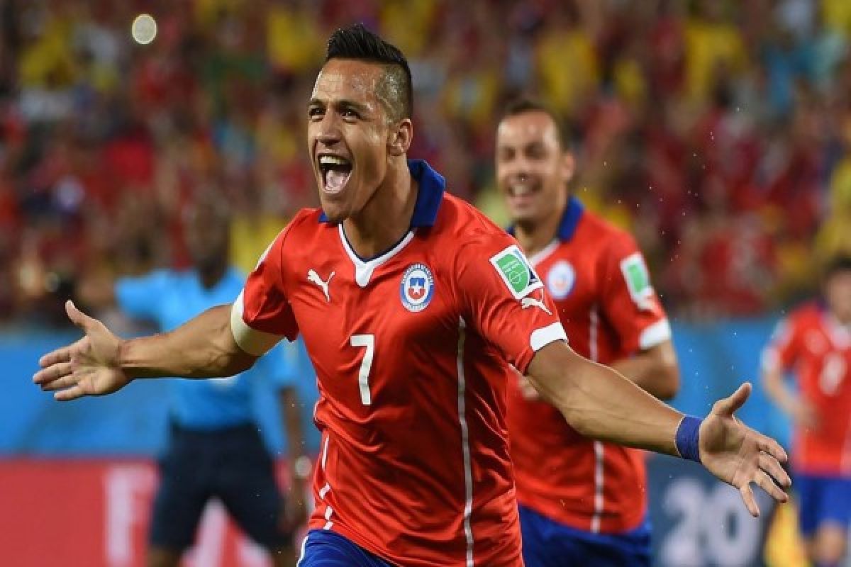 Gol-gol larut amankan kemenangan Chile atas Kamerun