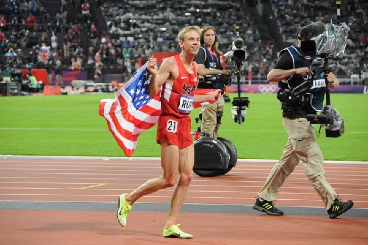 Galen Rupp menangi lari 10.000 meter di AS