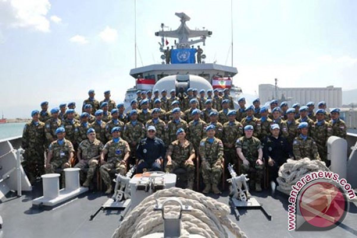 Komandan Pasukan UNIFIL Kunjungi Kapal Perang Koarmatim