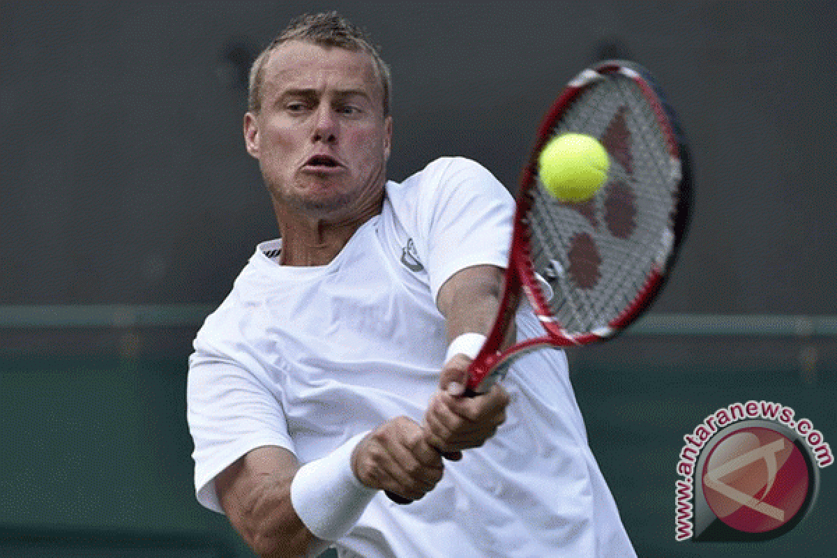 Romantika perpisahan Lleyton Hewitt di Wimbledon