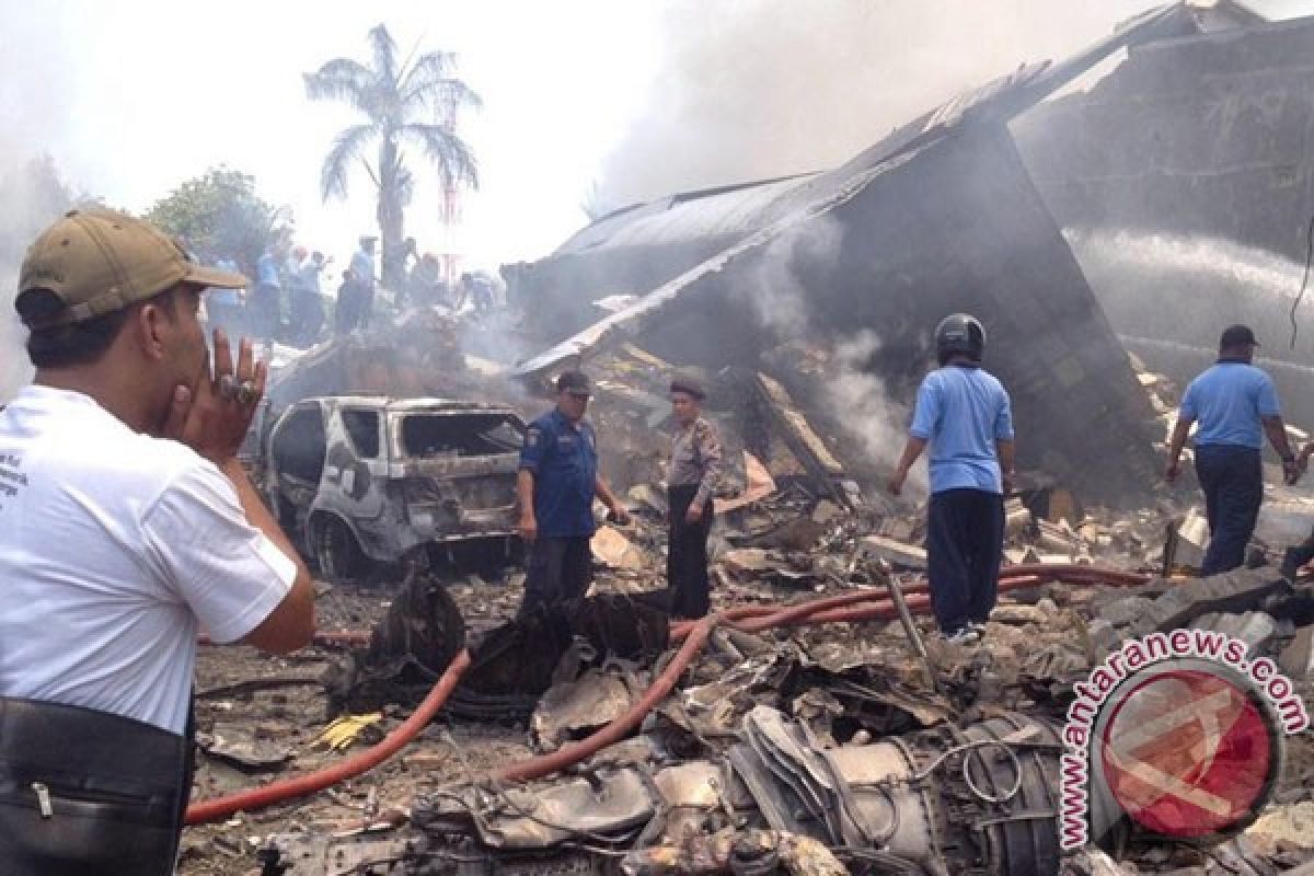 Hercules jatuh sempat singgah di Bandara Dumai