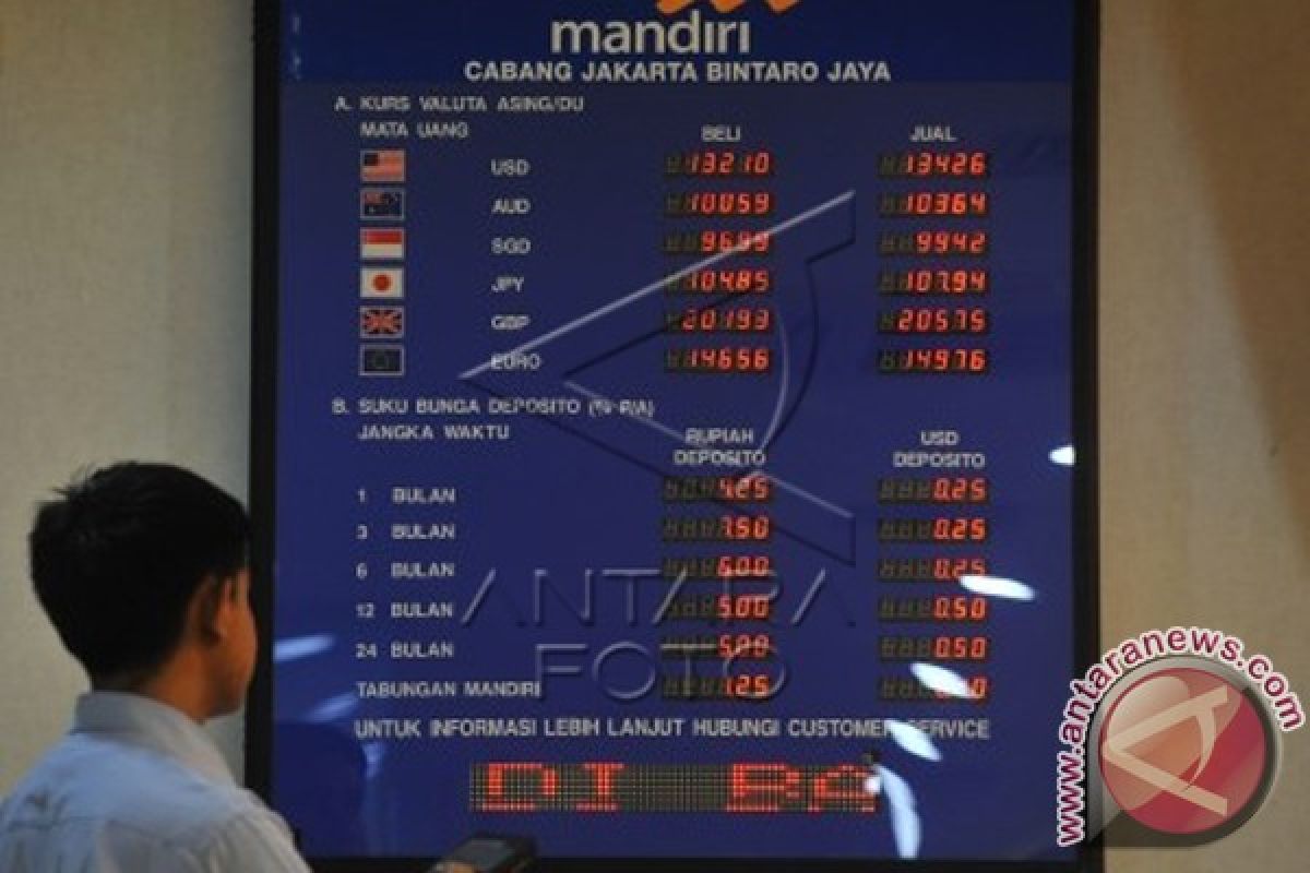 Rupiah Rabu Pagi Melemah Menjadi Rp13.330