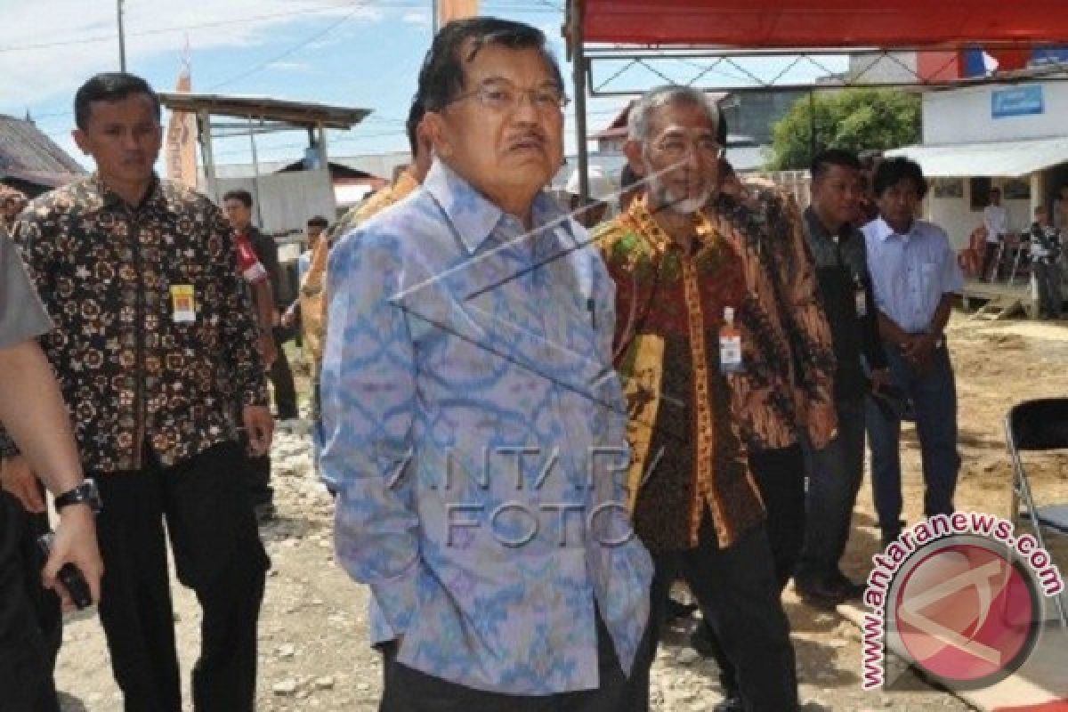 Wapres Kalla kunjungan ke Palangkaraya dan Makassar