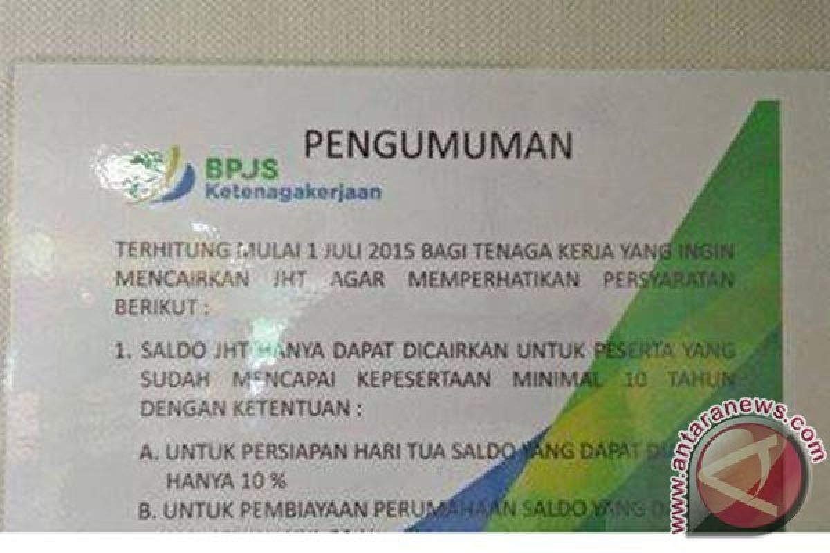 Muncul petisi penolakan JHT 10 tahun