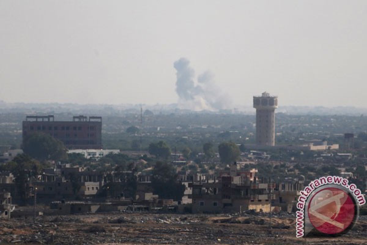 Israel runtuhkan terowongan dari Gaza ke wilayahnya