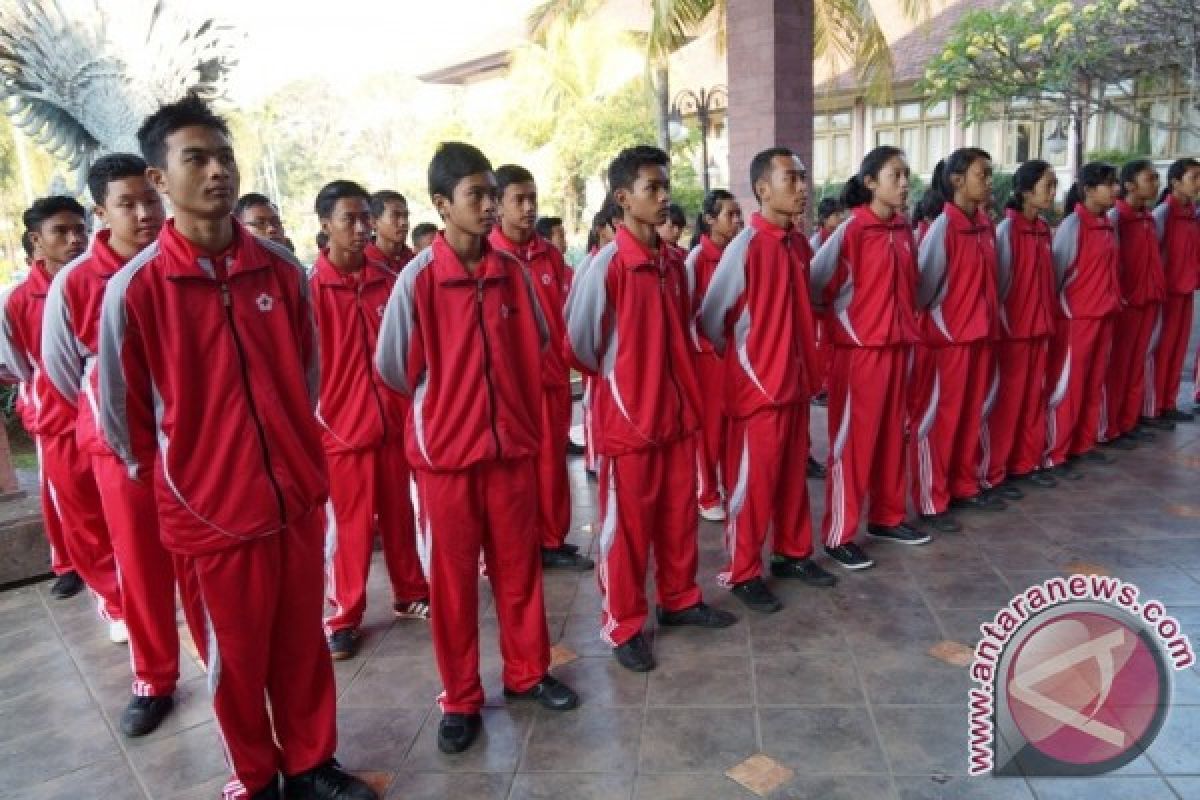 Palang Merah Remaja Jembrana Ikut Kegiatan PMI