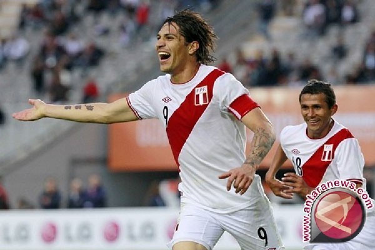 Laga Peru VS Paraguay, Paolo Guerrero Jadi Pemain Terbaik