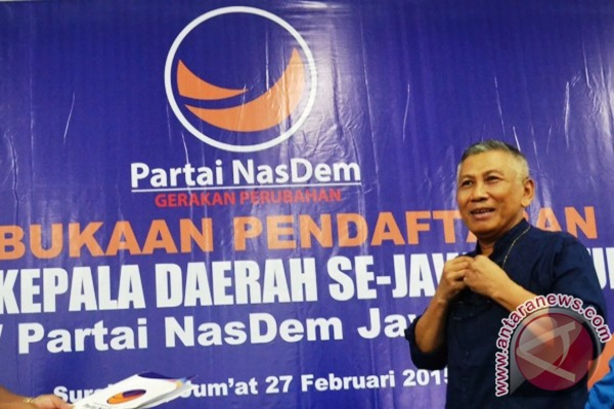 NasDem Kombinasikan Pasangan Cagub Melalui Survei