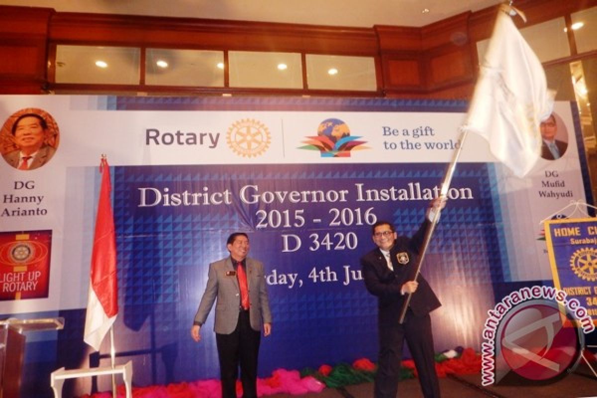 Mufid Wahyudi Pimpin Rotary Internasional Distrik 3420