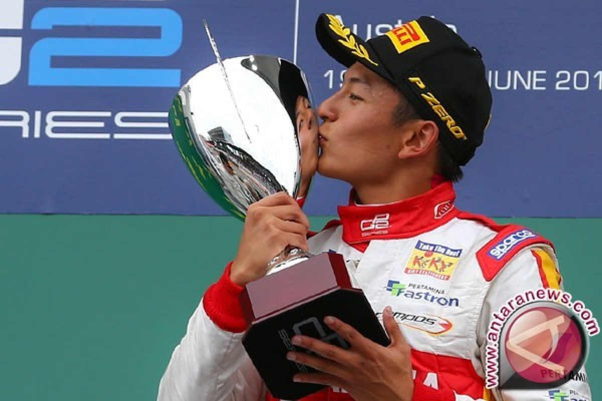  Rio Haryanto incar podium di Monza Italia