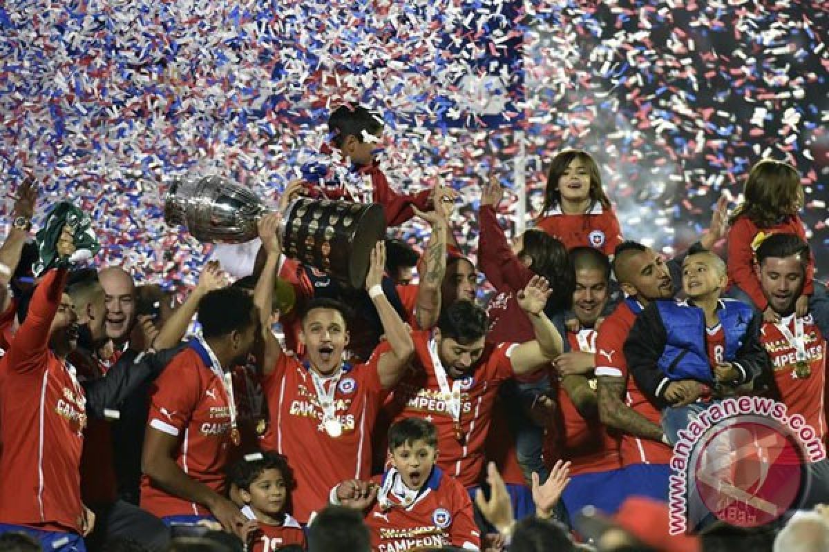 Chile kalahkan Argentina untuk juarai Piala Amerika