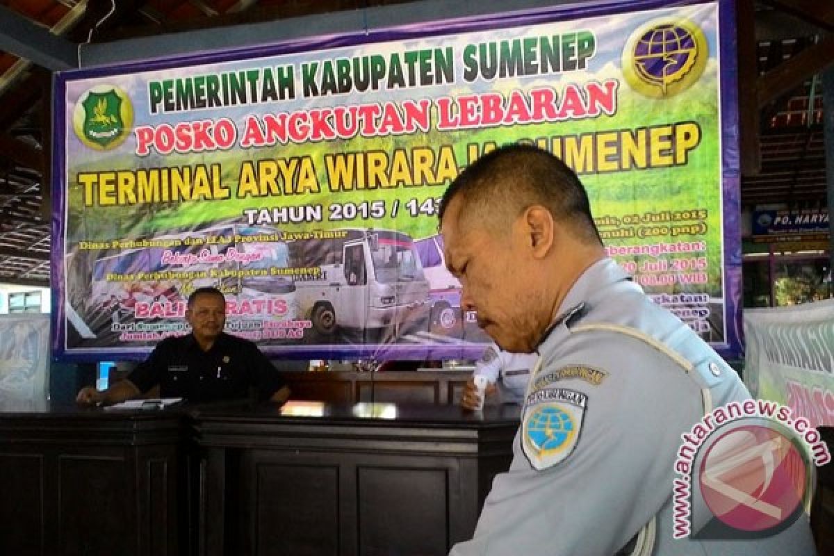 Dishub: Tujuh Warga Daftar Bus Balik Gratis Sumenep-Surabaya