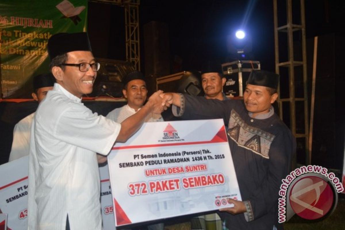 Semen Indonesia Salurkan Bantuan Rp2,1 Miliar saat Safari Ramadhan