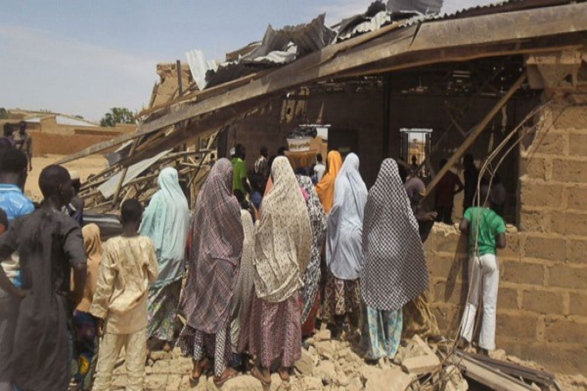 Bom bunuh diri di gereja Nigeria, 5 jemaat tewas