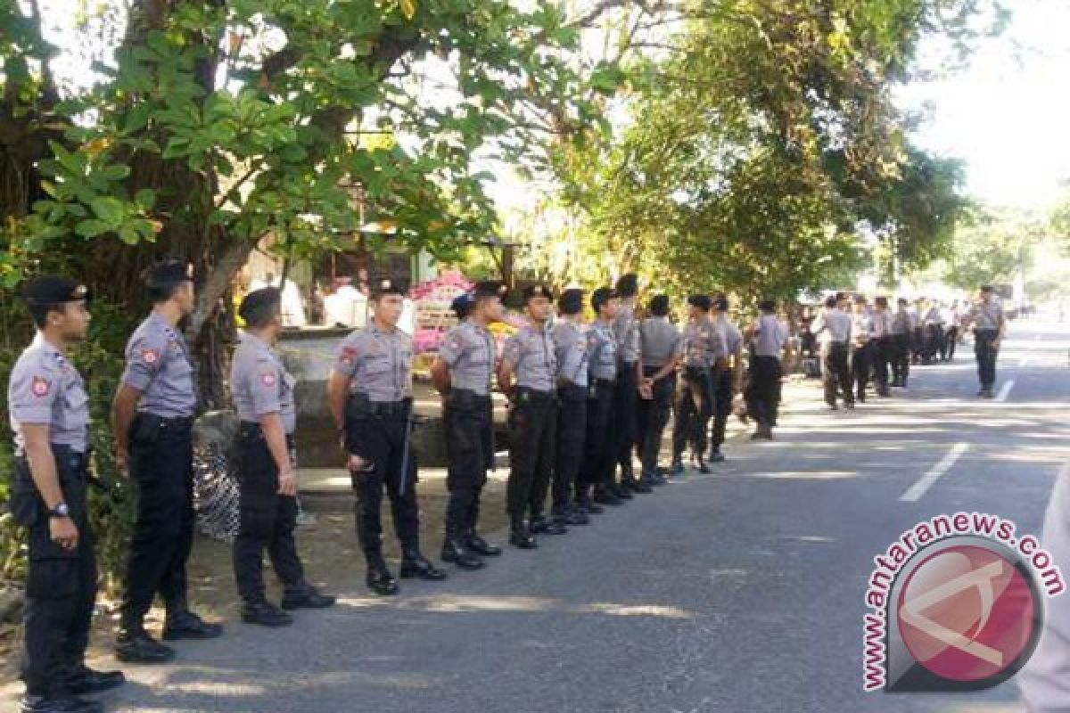 1.907 personel Polresta Denpasar siap atur pawai ogoh-ogoh