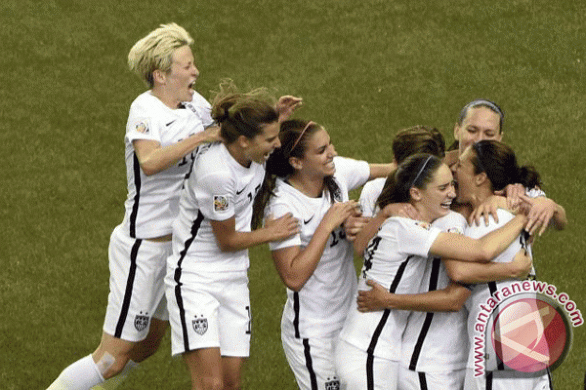 Fakta singkat AS, juara Piala Dunia Wanita 2015