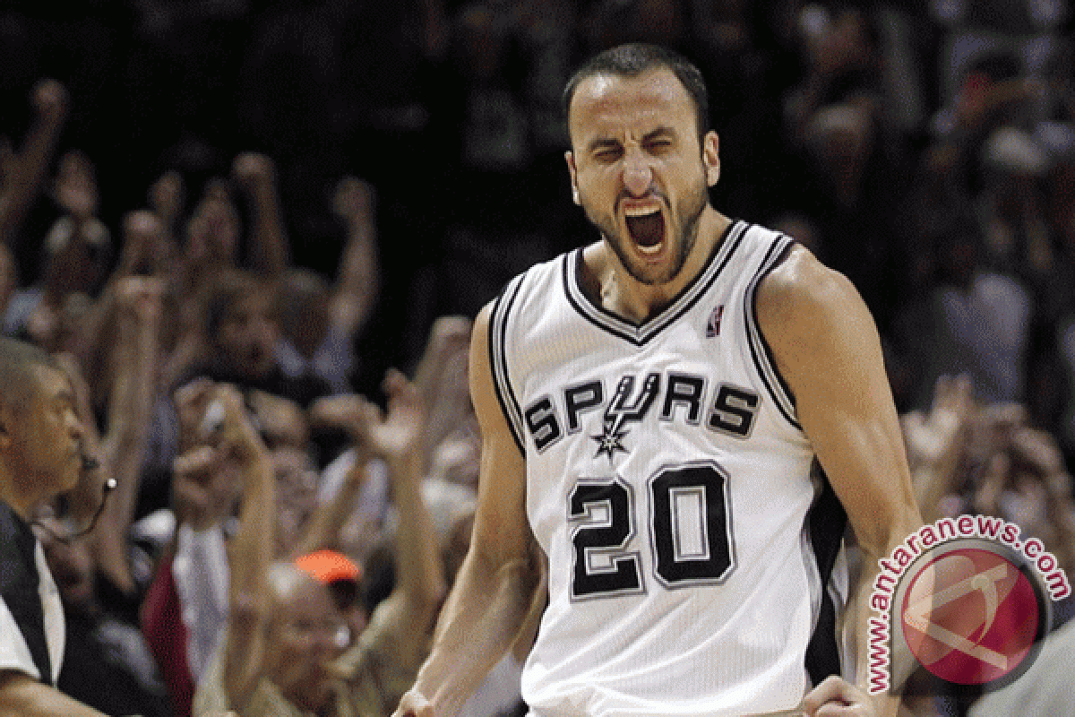 Ginobili pensiun setelah 16 tahun berkarier di NBA