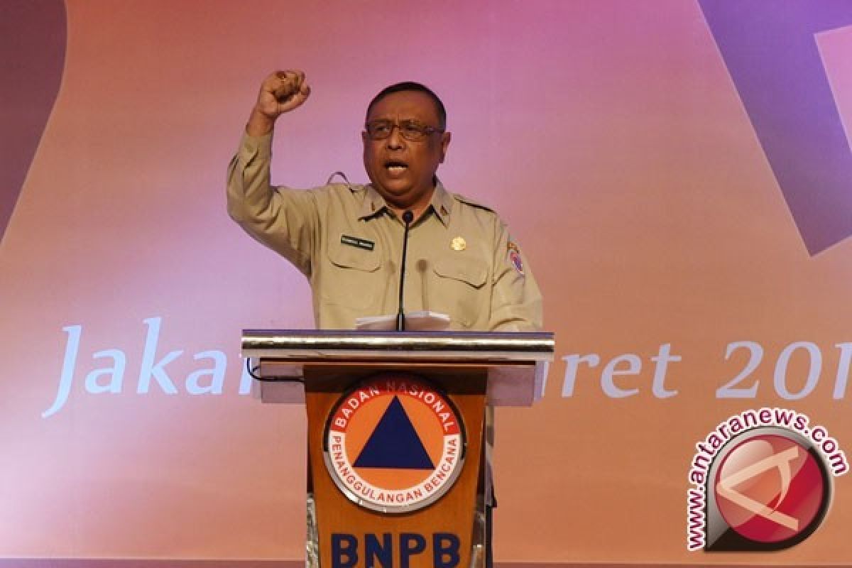 Kepala BNPB Apresiasi Tiga Kabupaten Terkait Raung