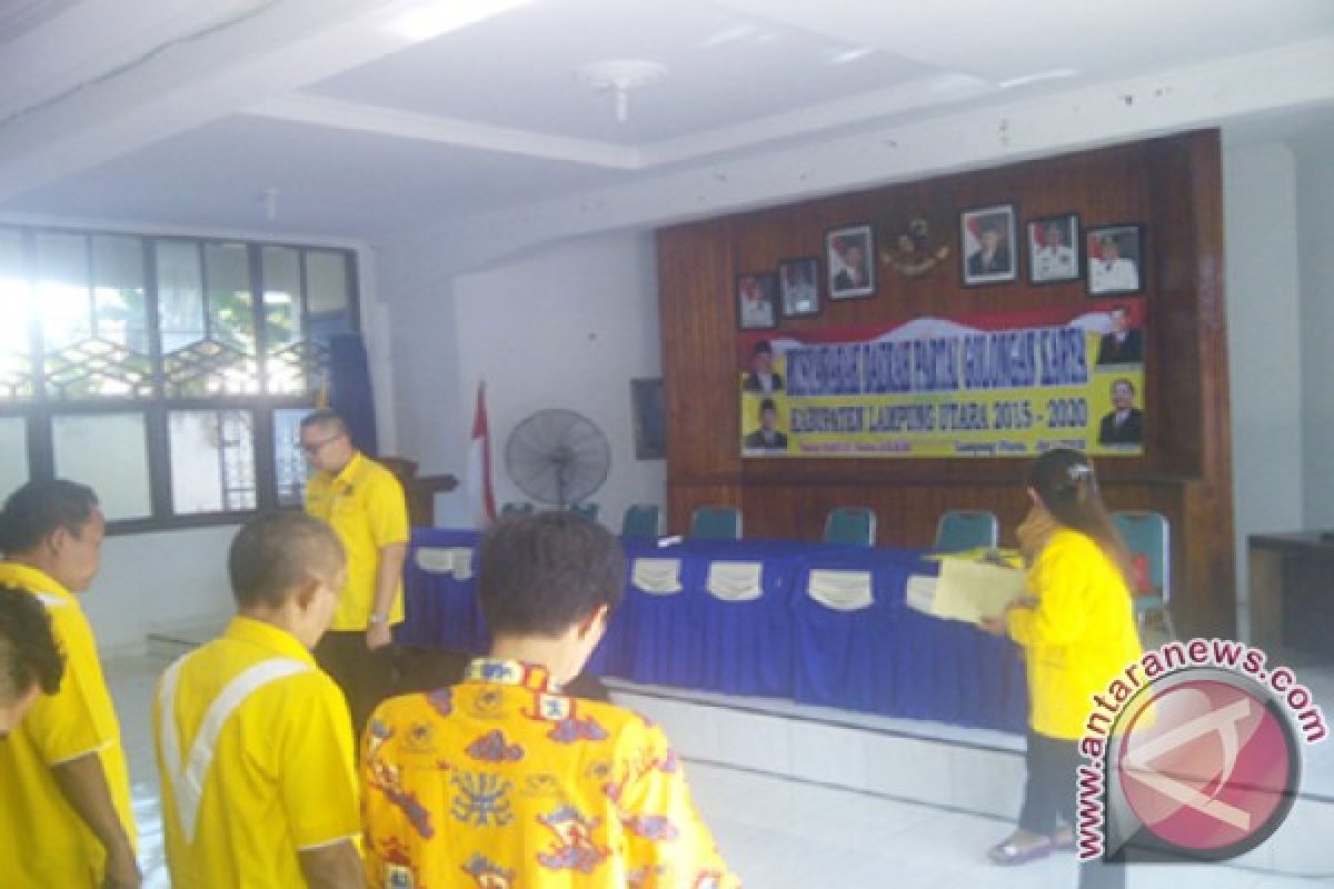 Rizani Ketua Golkar Lampung Utara Versi Agung Laksono