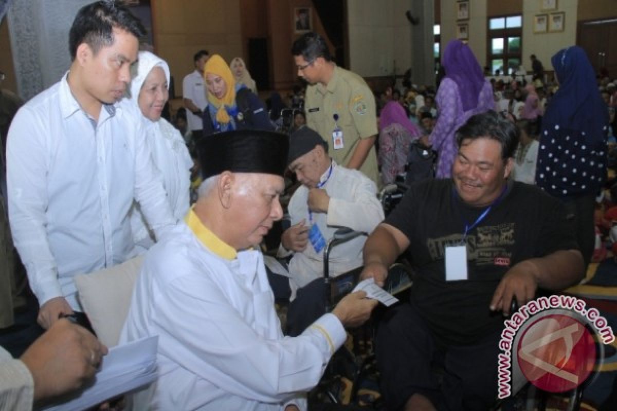  Pemprov Santuni 1.506 Penyandang Disabilitas