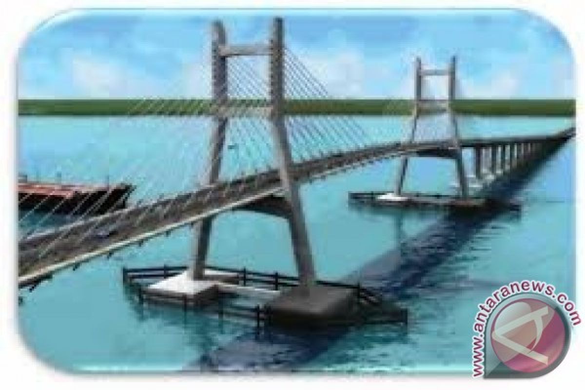 Kotabaru bangun jembatan terpanjang di Indonesia