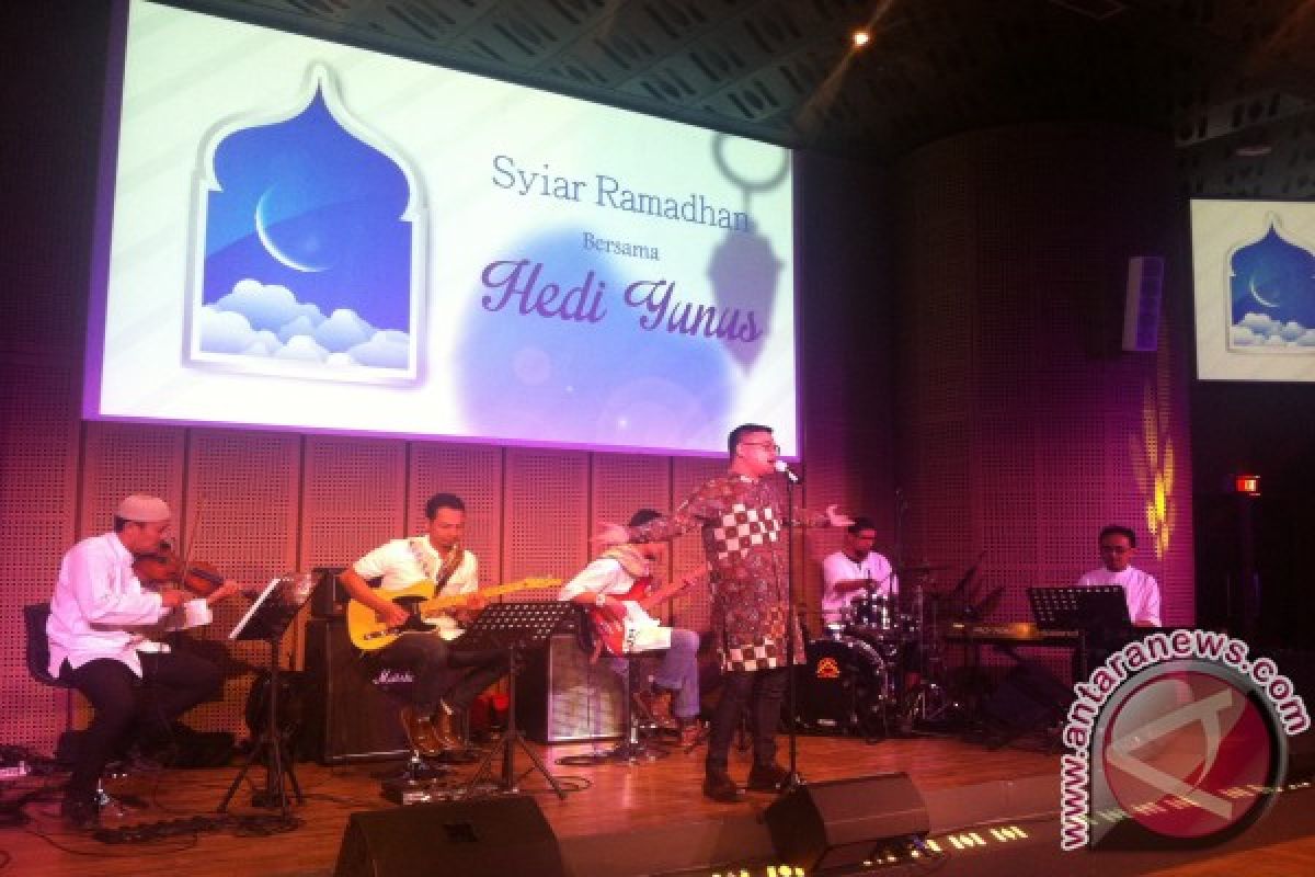 Hedi Yunus tuangkan pengalaman spiritual dalam lagu religi