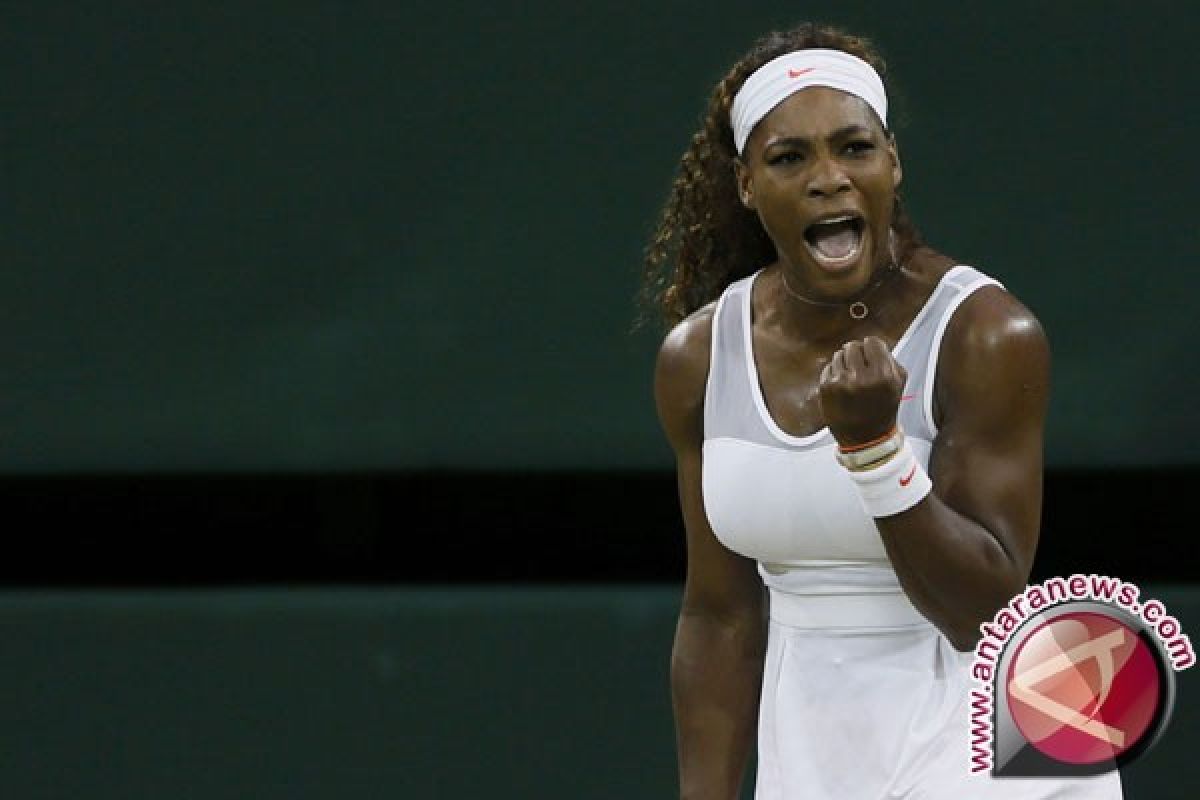 Serena Atasi Perlawanan Muguruza Untuk Menangi Wimbledon