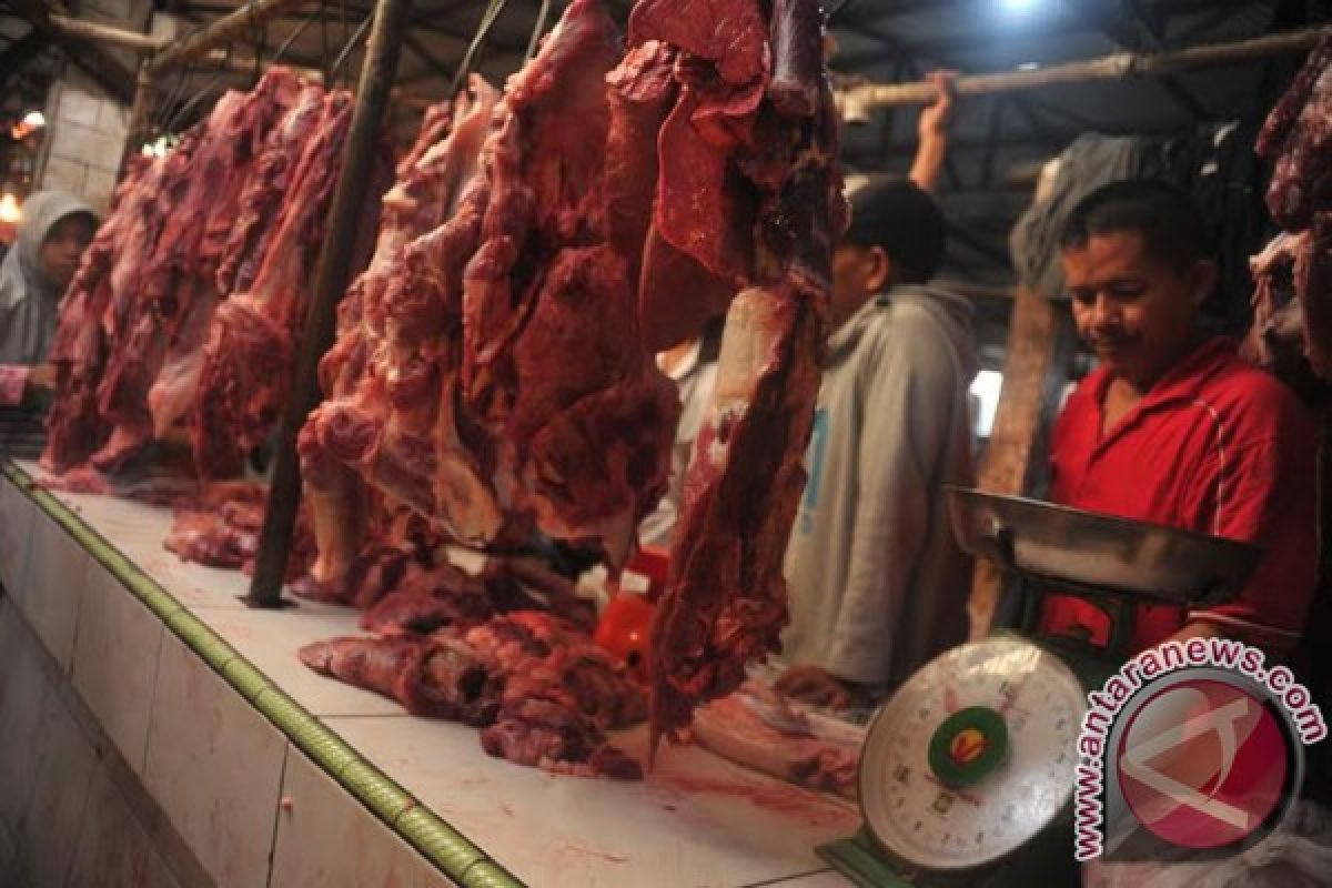 Harga daging di Sumsel termasuk yang termahal 