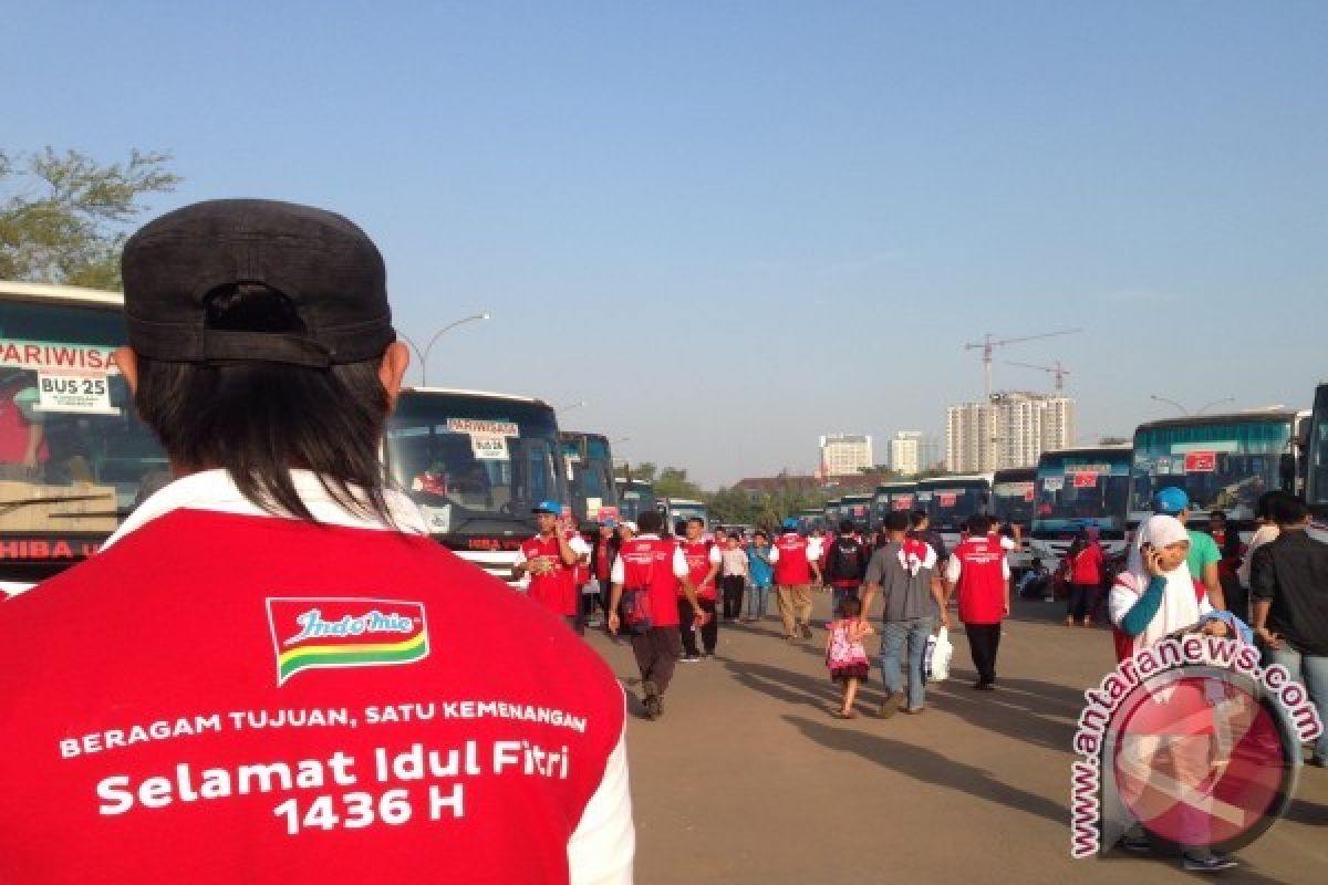 Ribuan Karyawan PT Erna Mudik