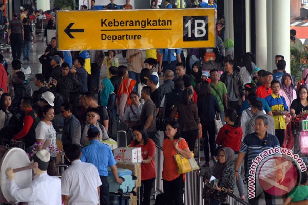 Jumlah penerbangan di Bandara Soekarno-Hatta H-4 turun