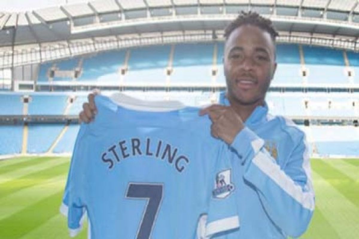 Transfer Sterling ke City pecahkan rekor