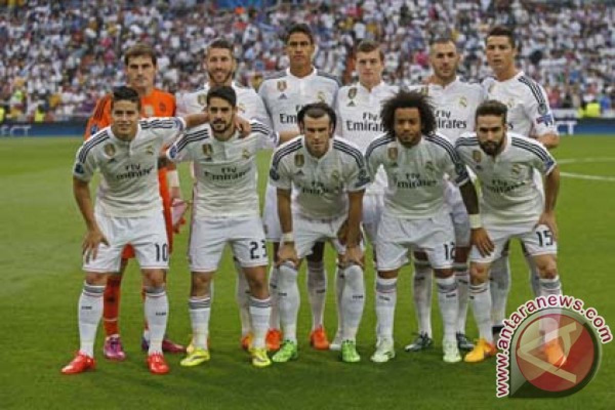 Real Madrid puncaki daftar tim paling bernilai 
