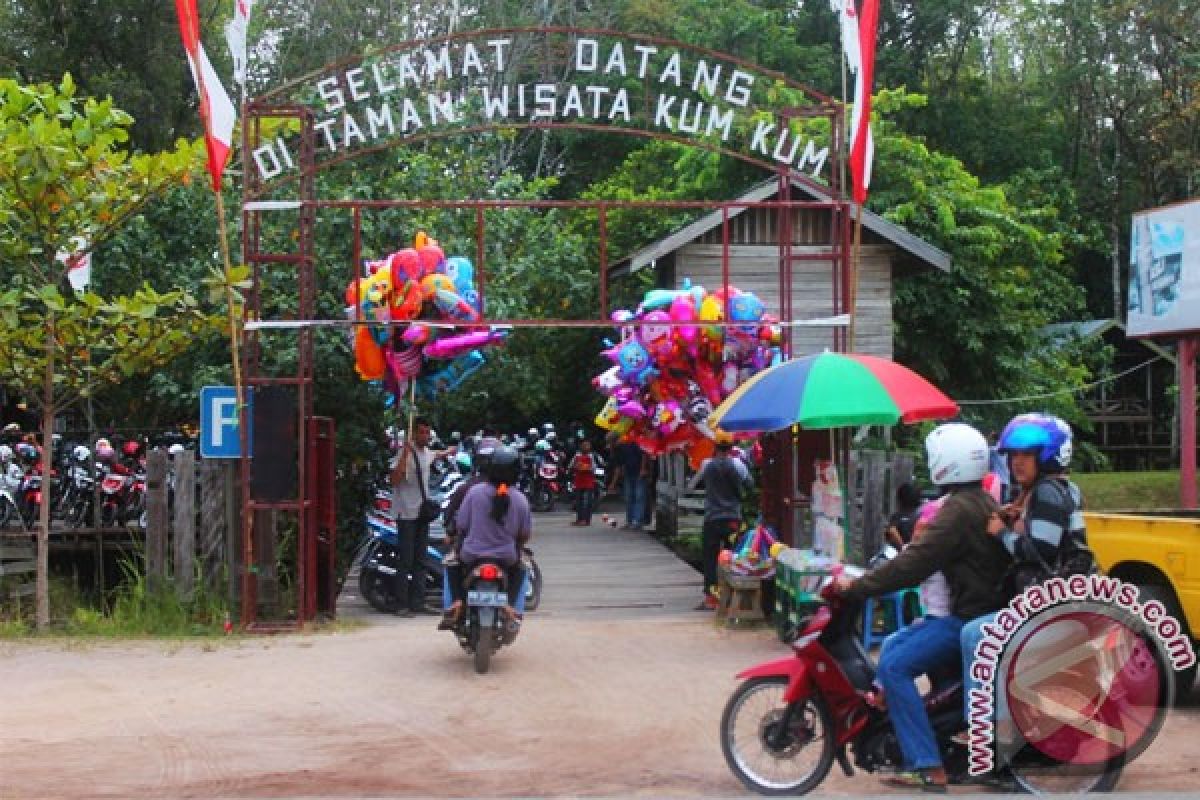Objek Wisata Palangka Raya Mulai Dipadati Pengunjung