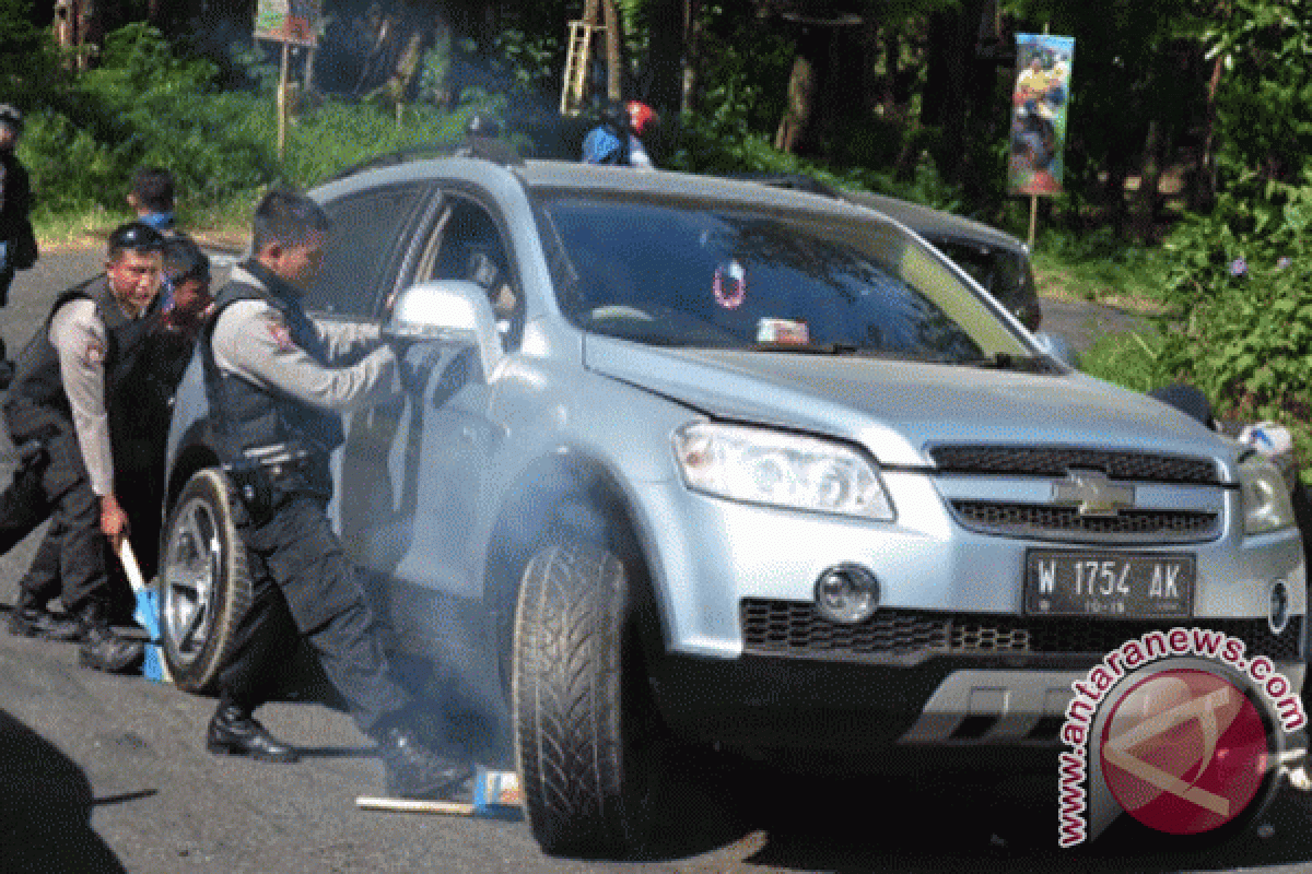 Polisi Gunung Kidul turunkan tim ganjal ban selama mudik