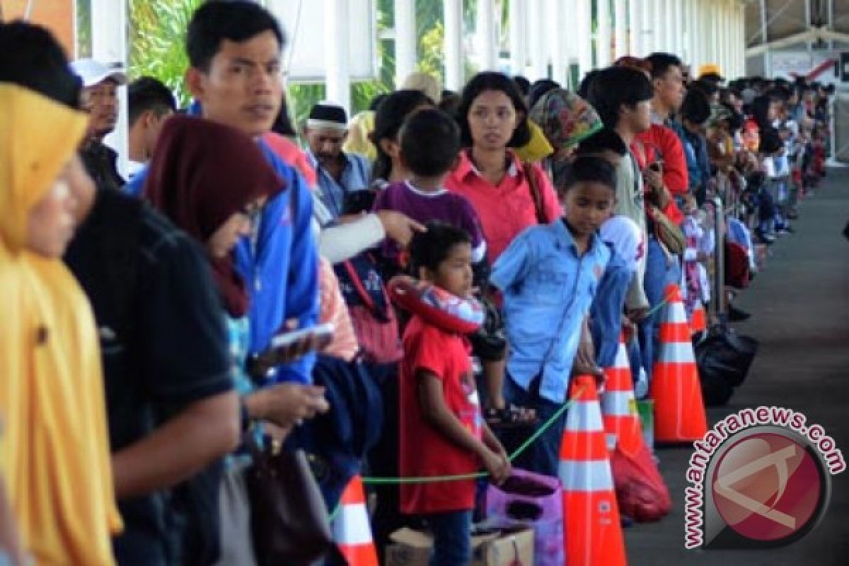 Pelabuhan Bakauheni Seberangkan 121.515 Penumpang 